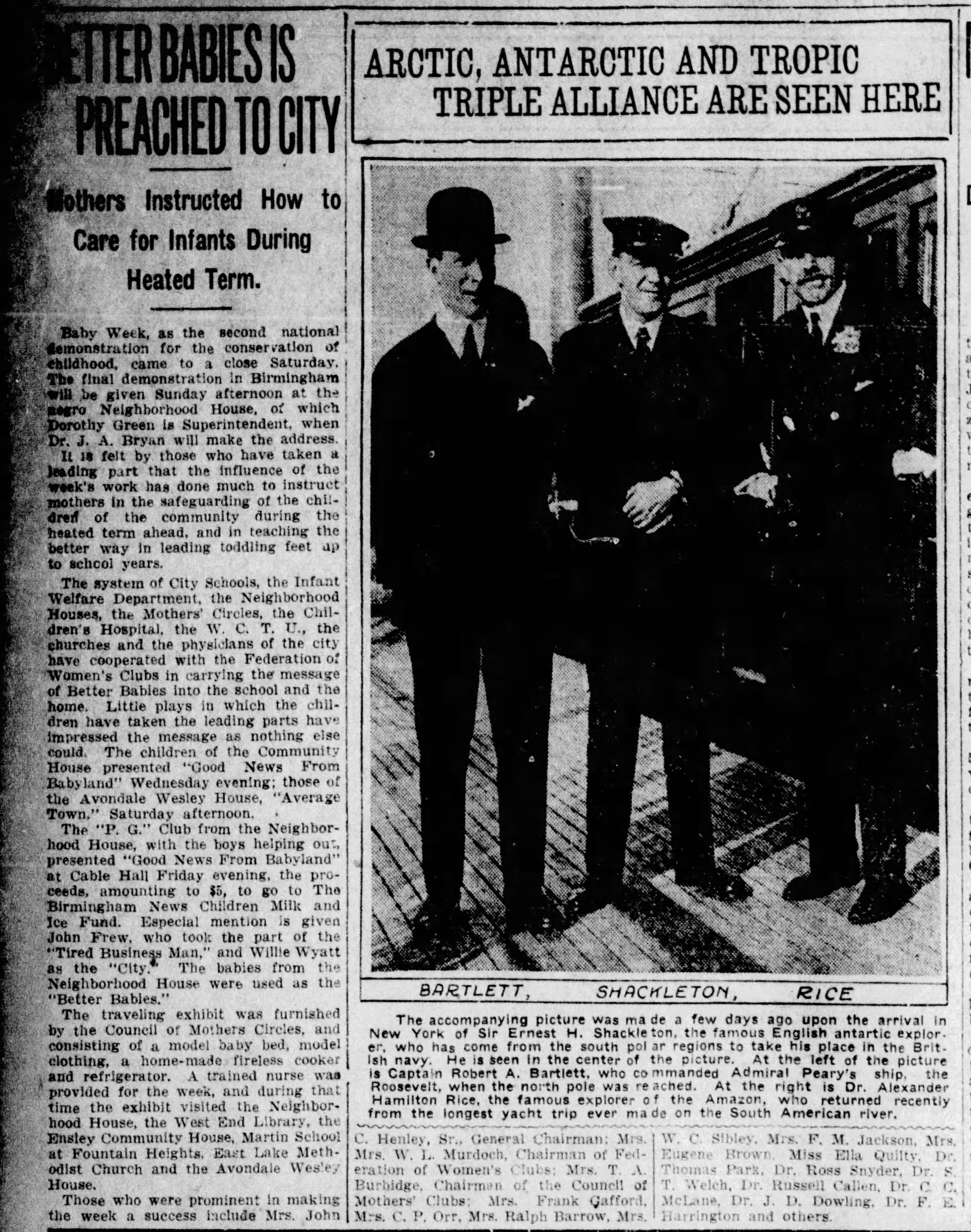 Better Babies Is Preached To City